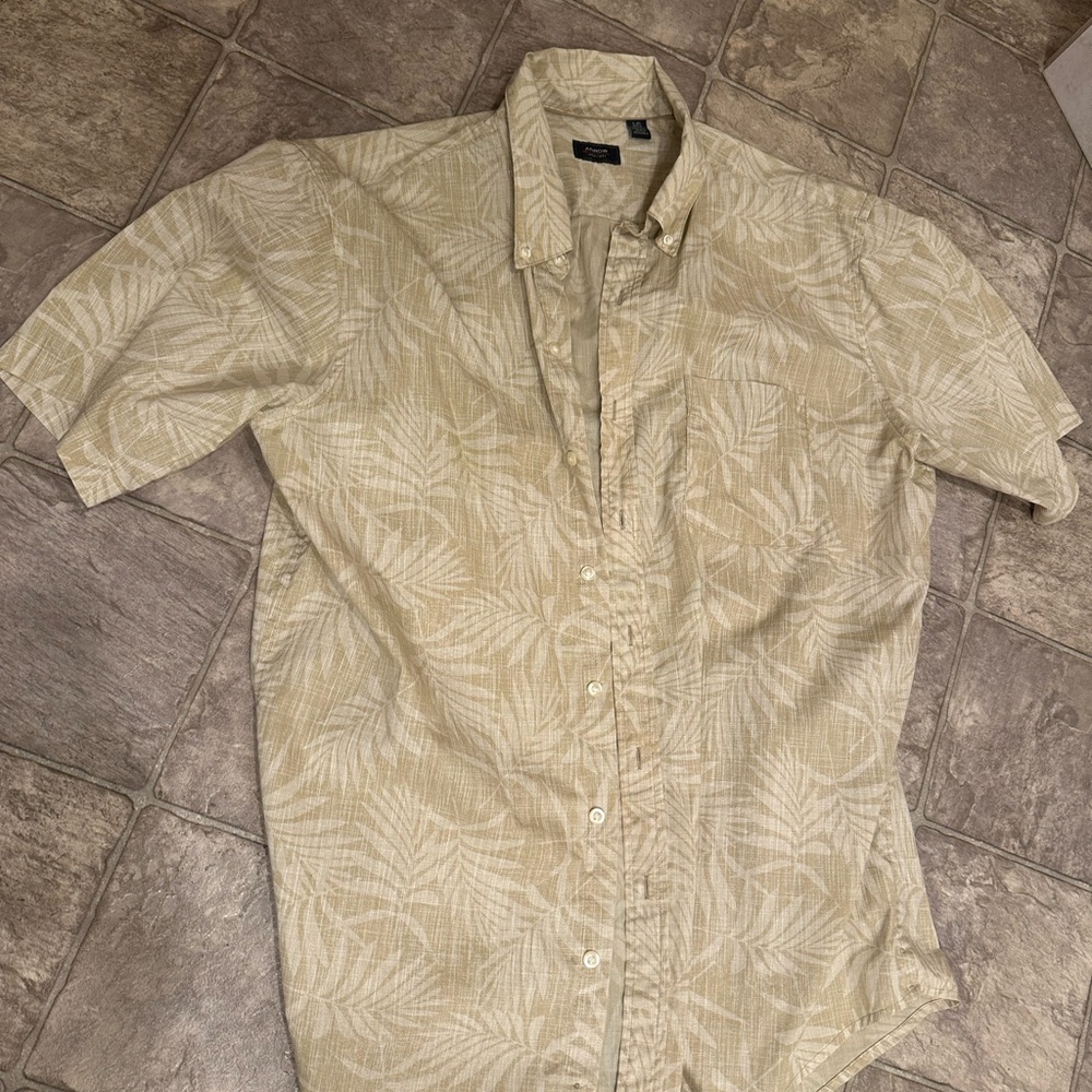 Arrow button up shirt large